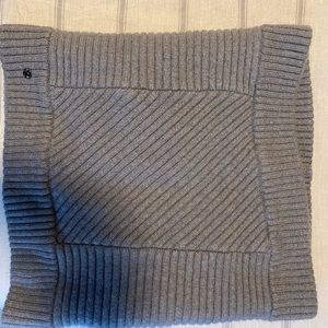 lily lemon scarf grey